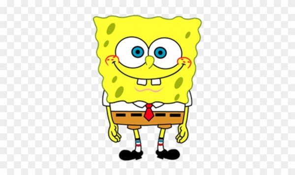 Губка Боб рисунок с фоном