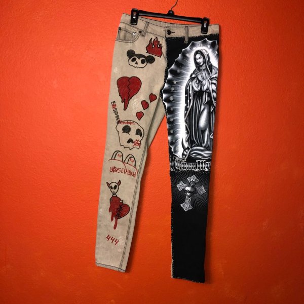 Оригинальные рисунки на одежде