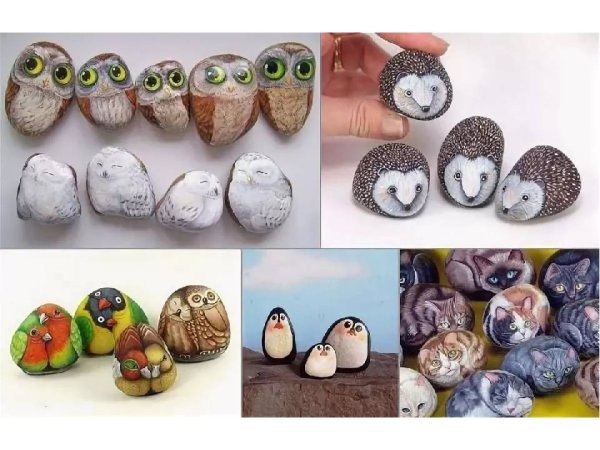 Рисование на камнях