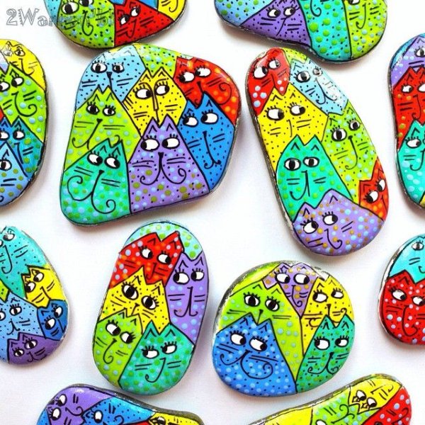 Роспись на камнях