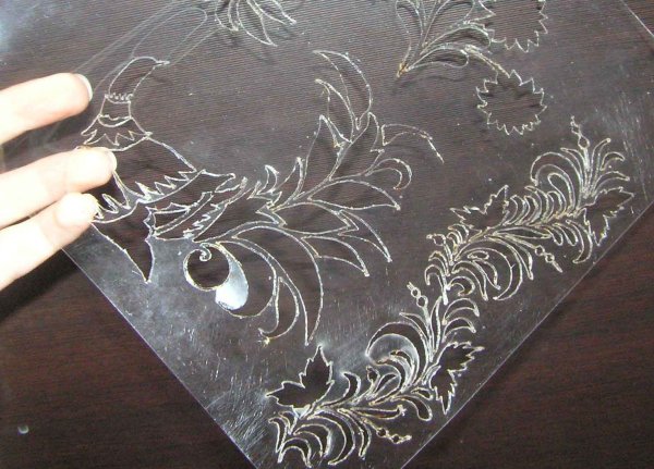 Трафаретная пленка для шаблонов