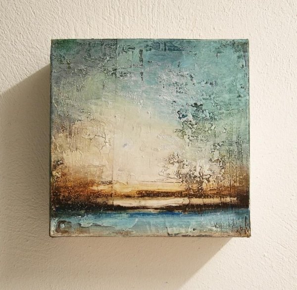 Интерьерные картины текстурной пастой