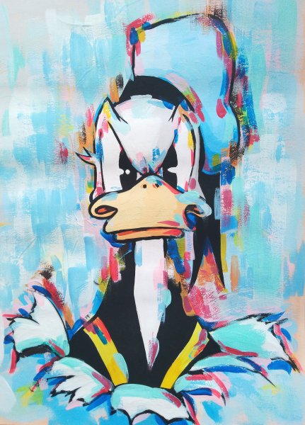 Donald Duck граффити