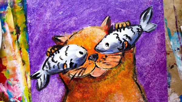 Рисование красками для взрослых