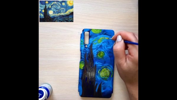 Как разрисовать чехол для планшета