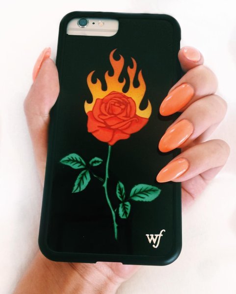 Чехол лаком для ногтей