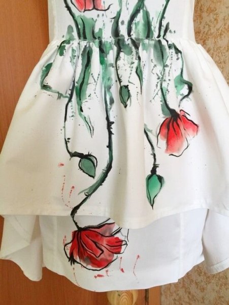 Батик роспись одежды