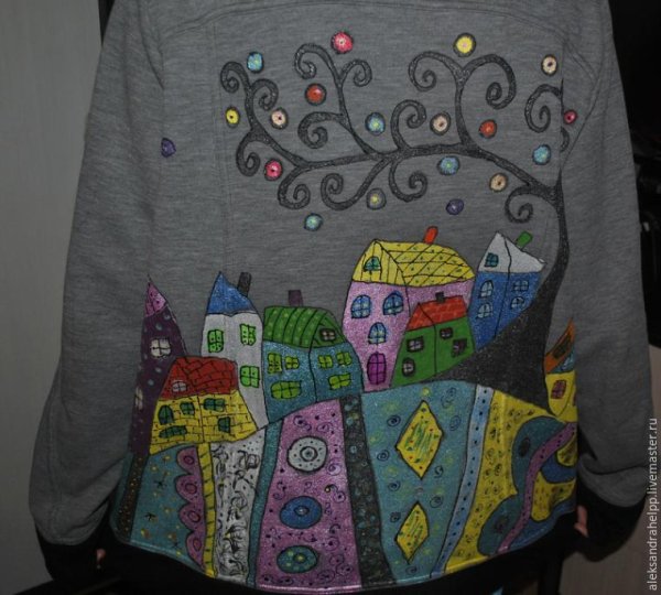 Роспись по ткани акриловыми красками мастер класс