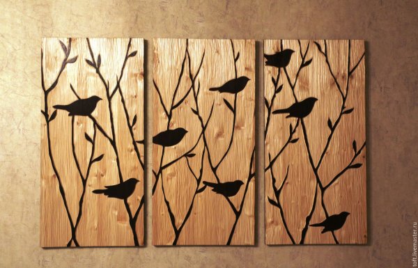 Панно из фанеры на стену
