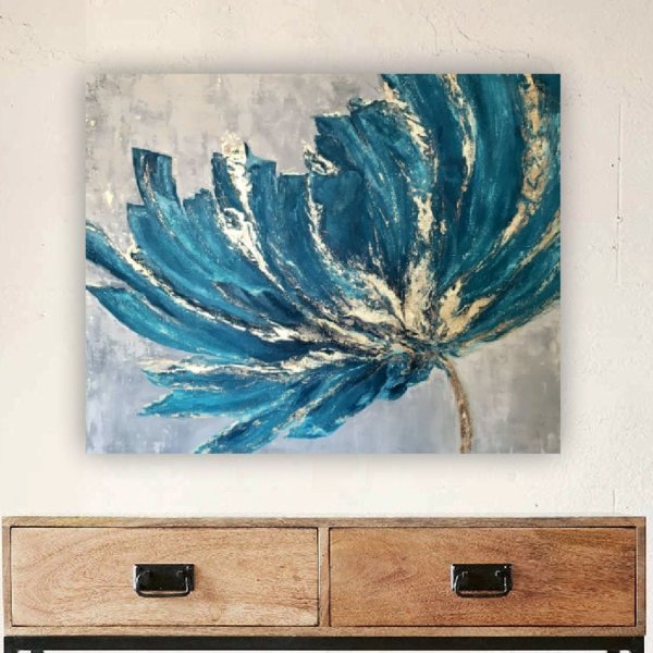 Рисование цветов акрилом