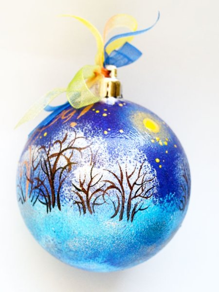 Роспись шаров