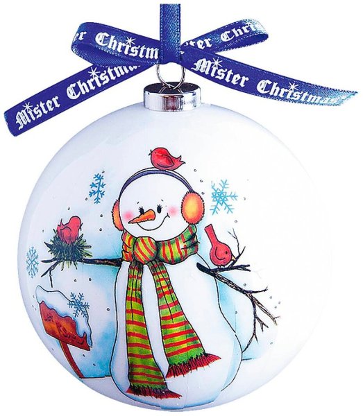 Роспись новогодних шаров