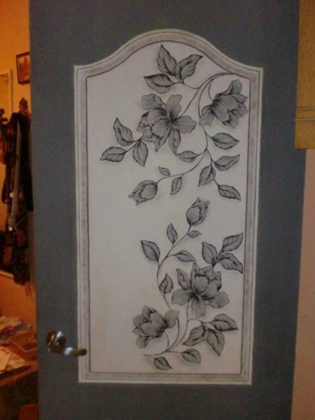 Дверь рисунок