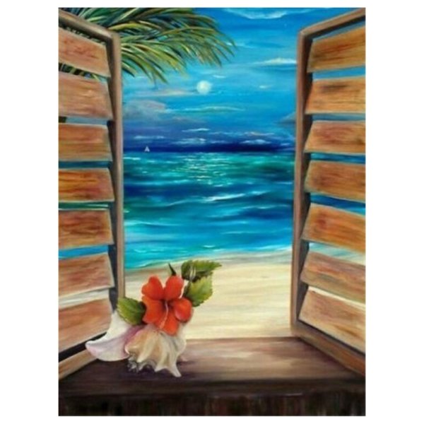 Разрисованная дверь