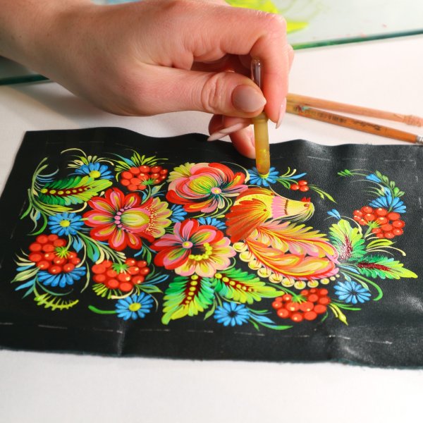 Роспись по коже