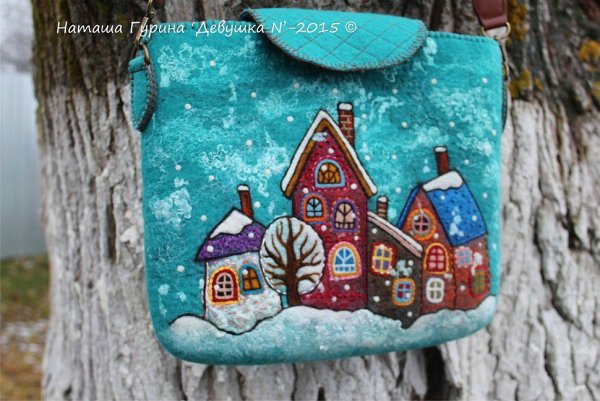 Наташа Гурина валяние сумки