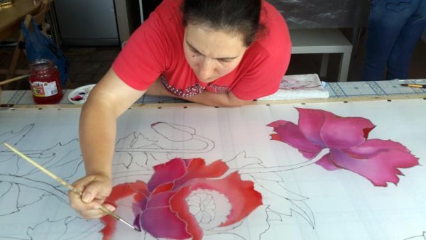 Мастер класс трафаретная живопись