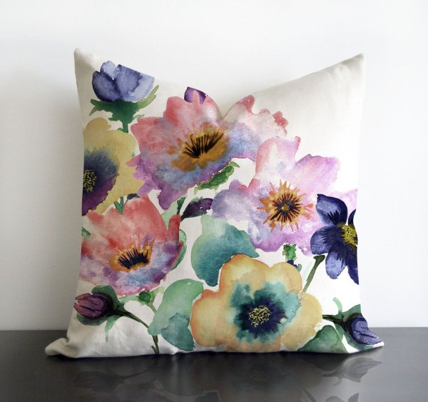 Расписные подушки