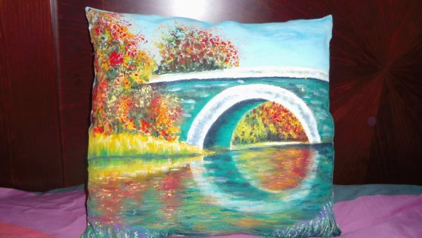 Роспись текстиля акриловыми красками