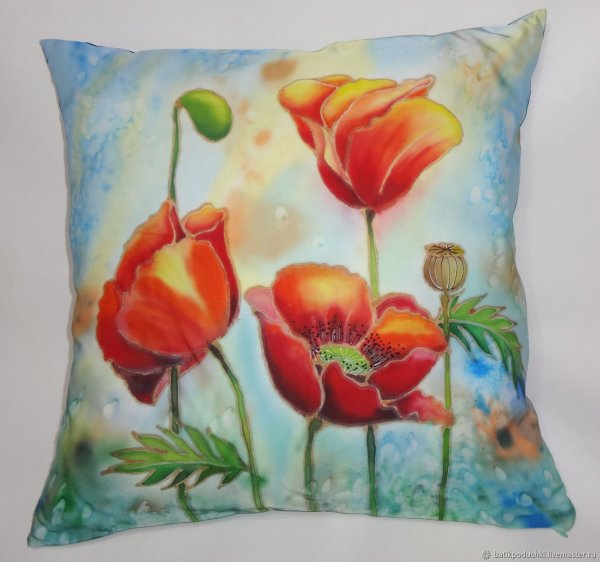 Расписные подушки