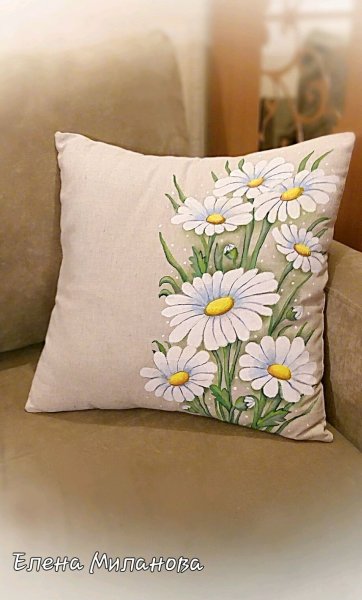 Расписные подушки