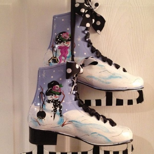 Коньки в живописи