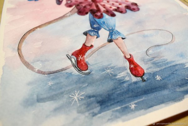 Коньки эскиз