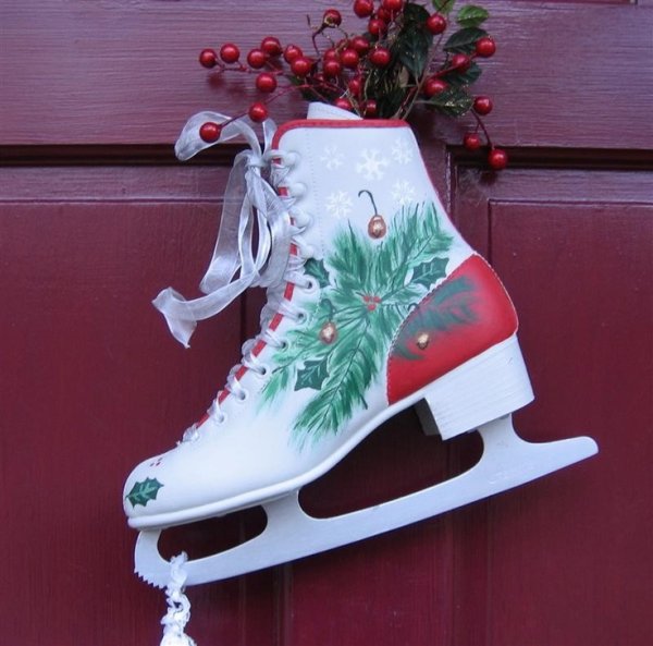 Фигуристка живопись