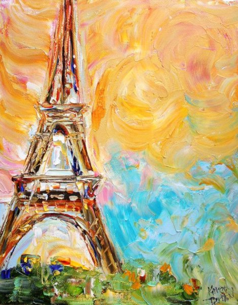 Эйфелева башня Ван Гога