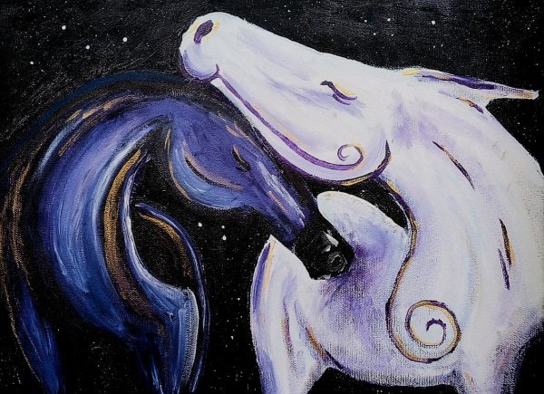 Рисунки акрилом необычные