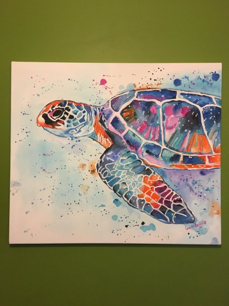 Картина черепаха