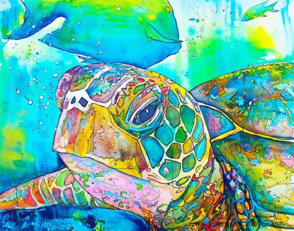 Черепаха в искусстве