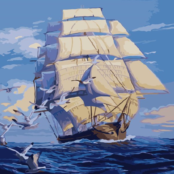 Парусник масло мастихин