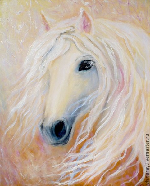 Единорог картина маслом