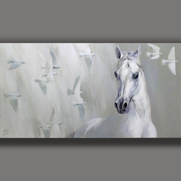 Интерьерная картина лошадь