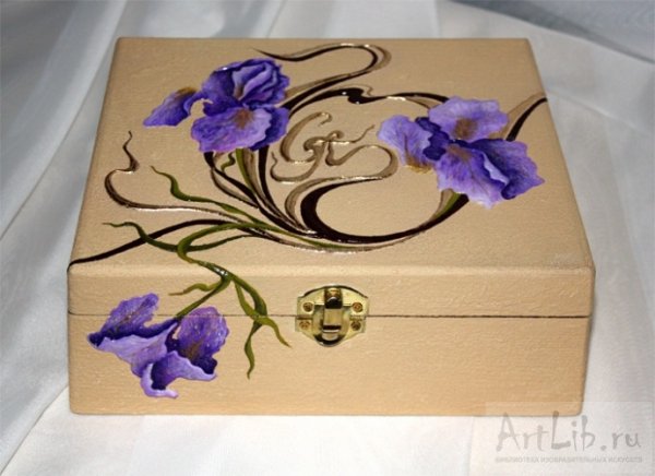 Шкатулка красивая рисунок