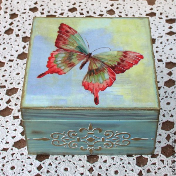 Декупаж для детей коробки