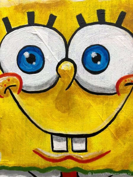 Мультяшные рисунки на холсте