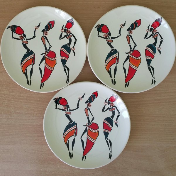 Расписные вазы