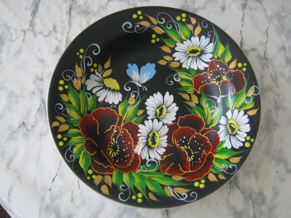 Керамика роспись акриловыми красками