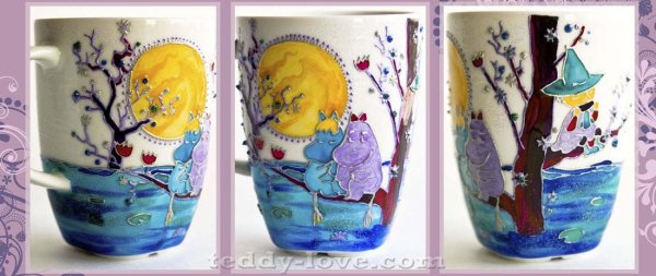 Витражные краски по керамике