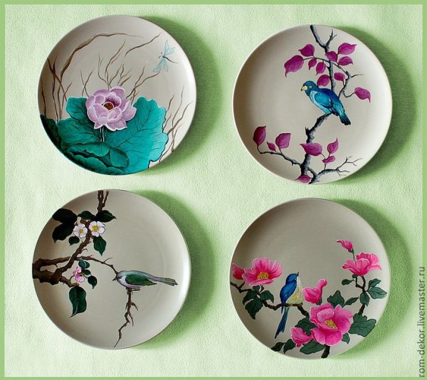Роспись тарелок