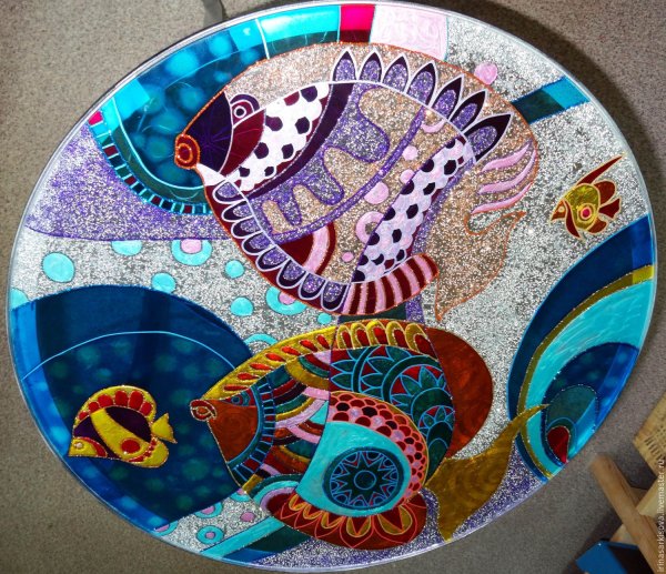 Расписной витраж