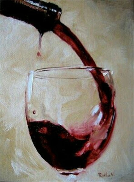 Картина вино