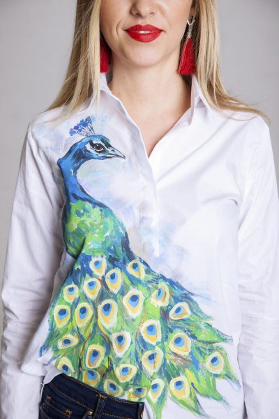 Дизайнерская роспись одежды