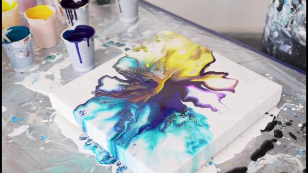 Жидкие краски для рисования