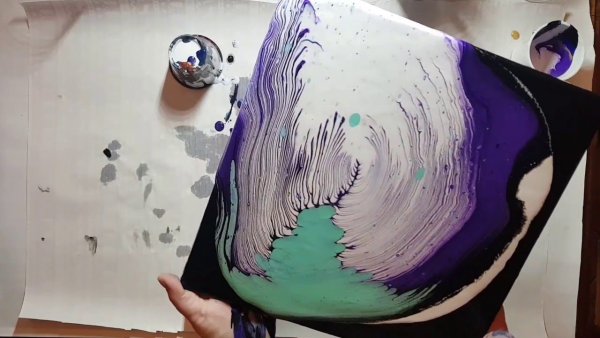 Рисование жидким акрилом для начинающих