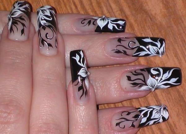 Дизайн ногтей рисование