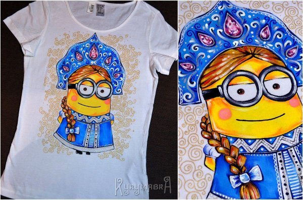 Роспись футболок