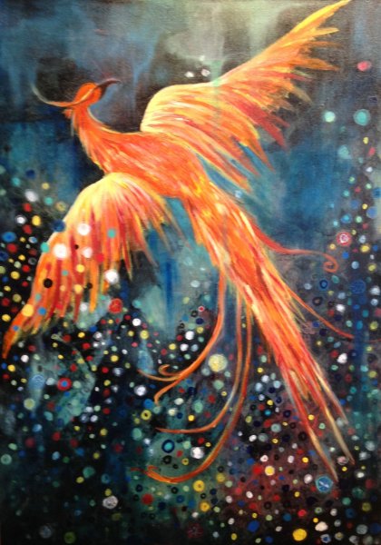 Фрактальное искусство Феникс